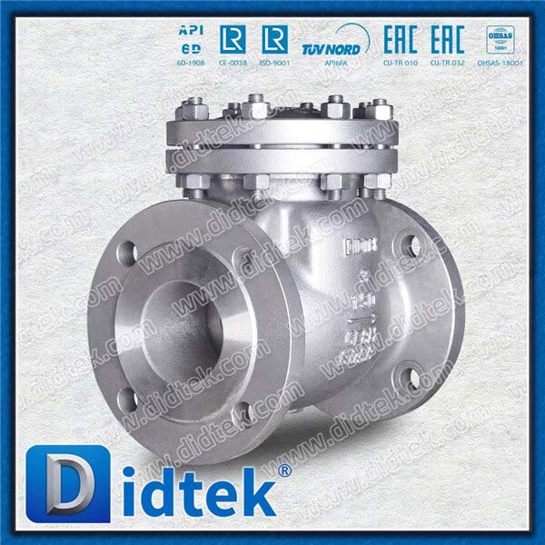 Cryogenic Stainless Steel CF8M Non Return Valve สำหรับโครงการรัสเซีย