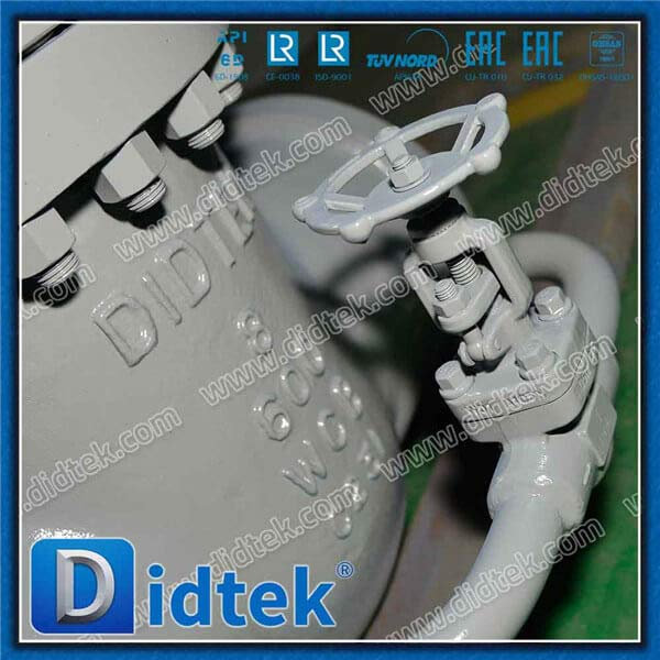 Butt Weld 8 '' 600lb Valve พร้อมบายพาส