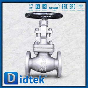 SS304 CF8 Steel Noncorrosive ควบคุม Disc Globe Valve