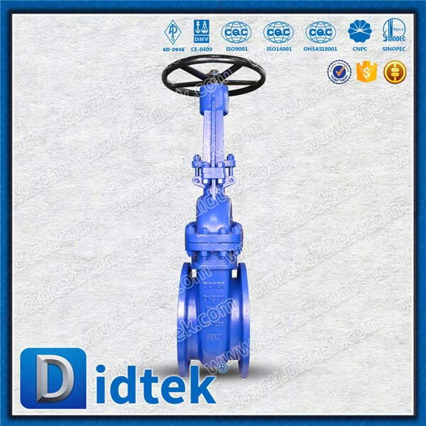 Din Gate Valve-DN300, GS-C25, ล้อมือ, หน้าแปลน