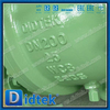 บอลวาล์วแยกส่วน Trunnion หน้าแปลน WCB พร้อมกระปุกเกียร์