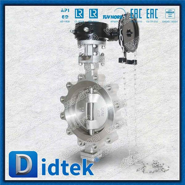 Triple Offset Lug Butterfly Valve-10 '' CF8 CHON CHOR