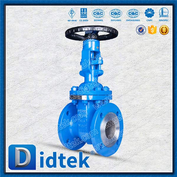 Din Gate Valve-DN65, WCB, ล้อมือ, หน้าแปลน