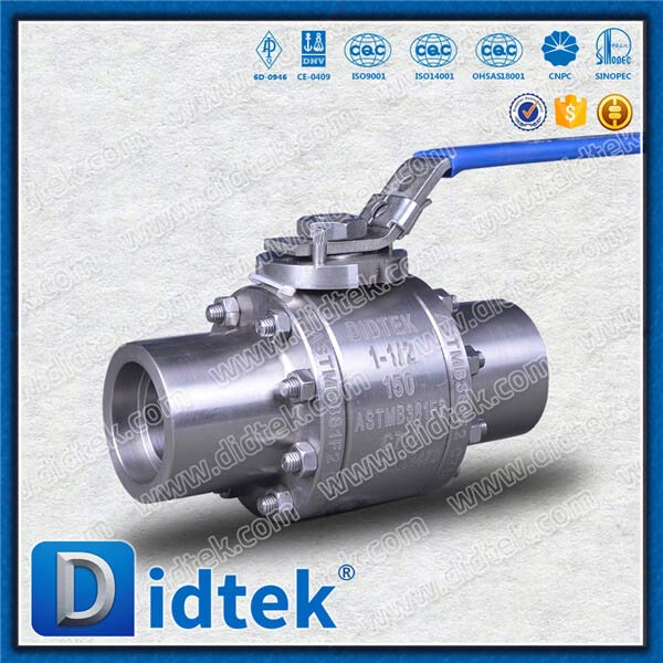 ASTM B381 F2 Titanium Supper Alloy Valve Froged Ball Valve