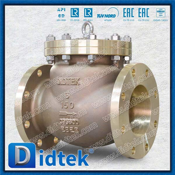 B148 C95800 BODY SWING CHECK VALVE กับ C95800+NBR DISC