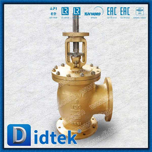 Monel K500 Stem Alunimion angle angle angle globe valve