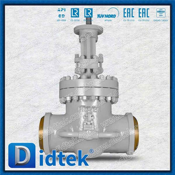 Butt Weld 8 '' 600lb Valve พร้อมบายพาส