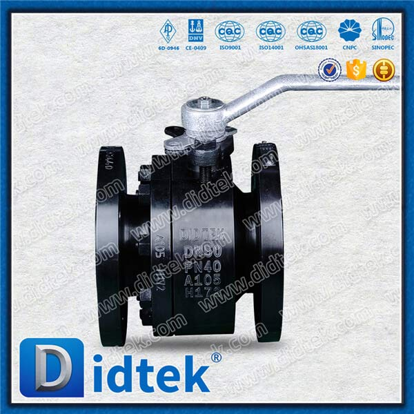 DIN Standard SS304 Trim Forged Folating Ball Valve