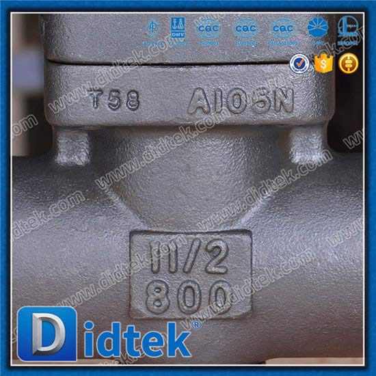 Bonnet Bonnet Forged Gate Valve