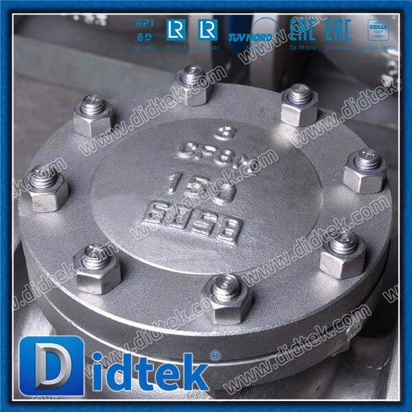 Cryogenic Stainless Steel CF8M Non Return Valve สำหรับโครงการรัสเซีย