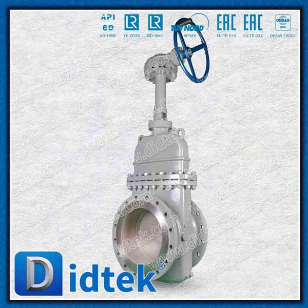 WCB DN350 PN16 BEVEL GEAR GEARATOR SLAB GATE VALVE