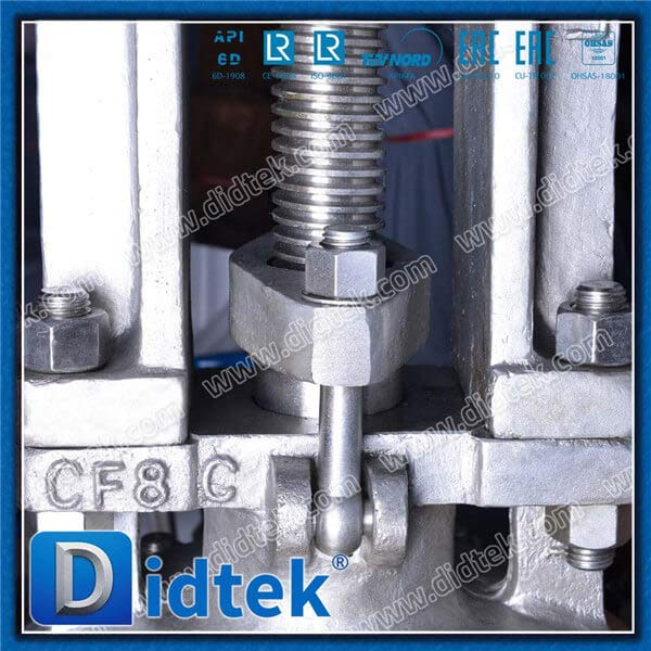 สแตนเลส CF8C 12 '600lb bevel gear rf gate valve