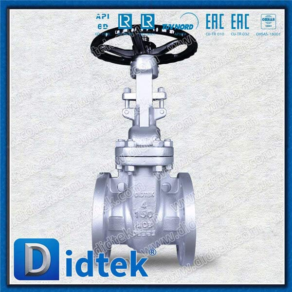 Cryogenic 4 '150lb LCB Hand Wheel Valve ประตู RF