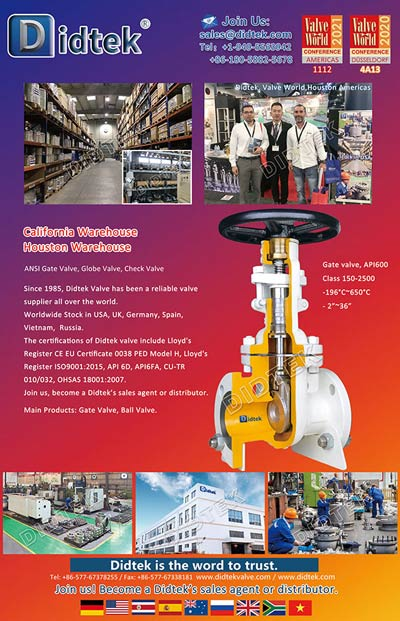 DITTEK VALVE WORLD Americas Journal August