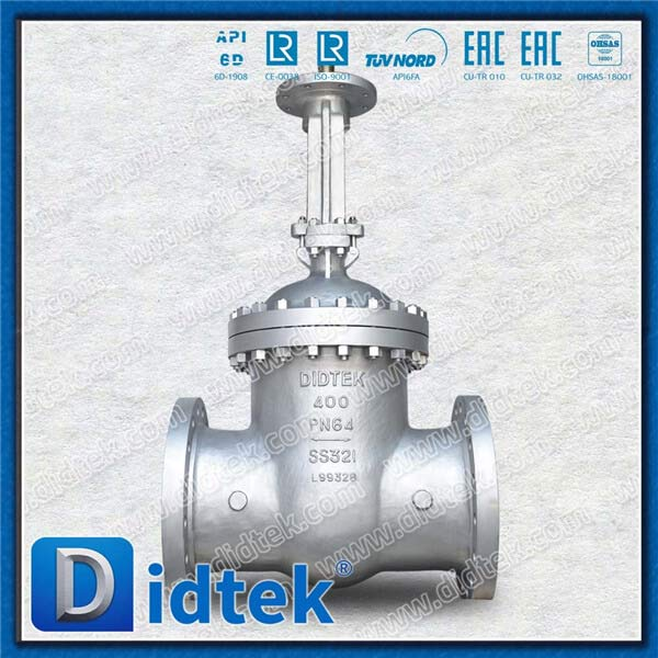 GOST แรงดันสูง 12815-80 RUSSIA STANDARD SS321 GATE VALVE