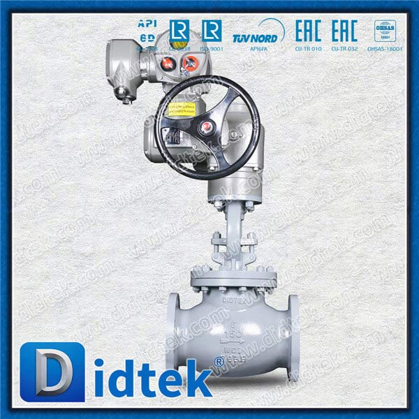 อัจฉริยะ F15 IP67 Electric Actuatur ANSI GLOBE VALVE