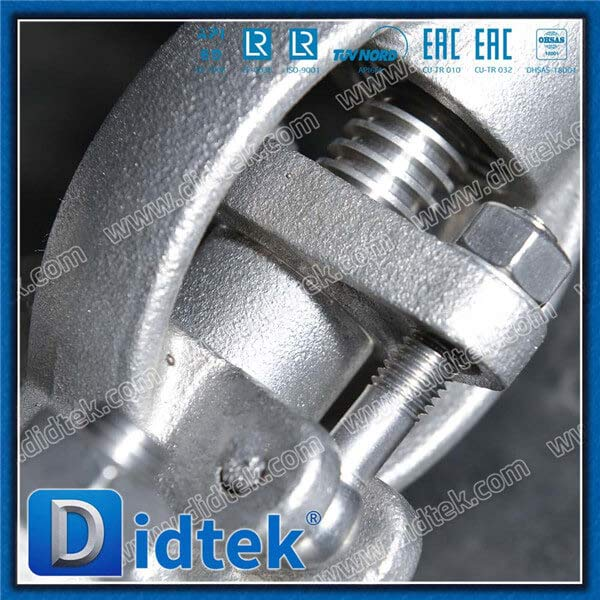 สารเคมี Caustic ASTM A351 Globe Valve