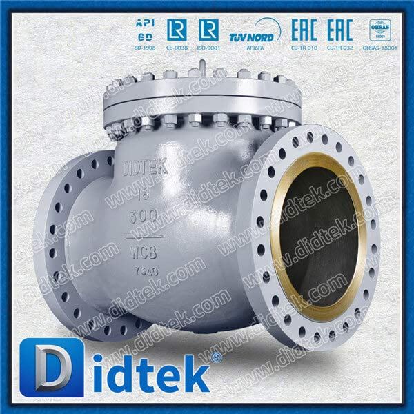 wcb flanged 18 '' 300lb swing check valve วาล์ว