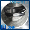5A วัสดุ F53+PTFE โกลบวาล์วมุมที่นั่งพร้อมการตรวจสอบ X-RAY และการเจาะทะลุ