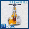 ลูกโลกวาล์วเหล็กกล้าคาร์บอนก้านเพิ่มขึ้น 2 นิ้วพร้อม Handwheel