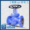 วาล์วลูกโลก DIN ซอลเบลโลว์ DN125 PN40 1.0619