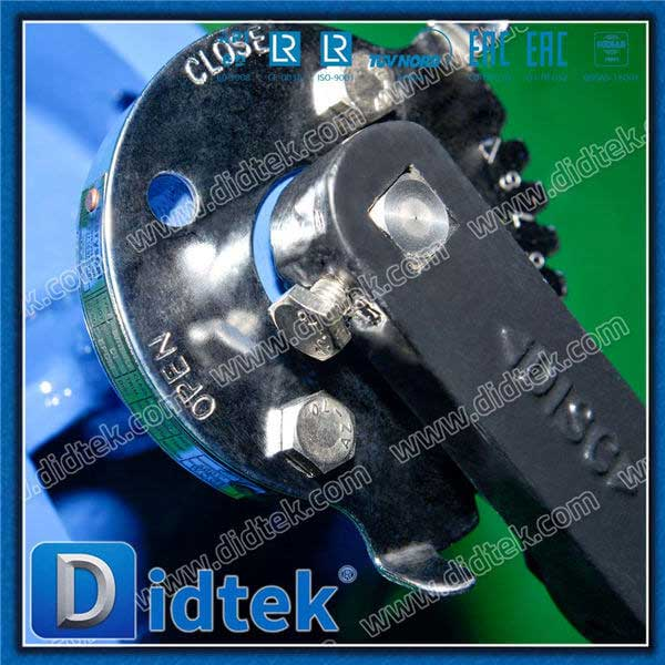 EPDM Seat Flange Connection Ductile Iron Concentric Butterfly Valve