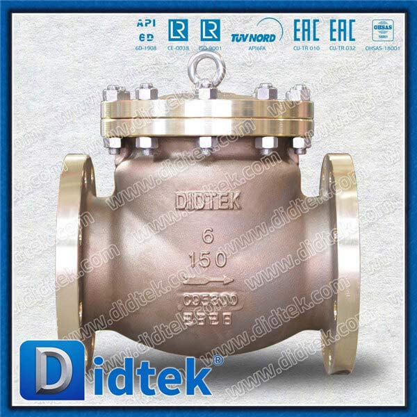 B148 C95800 BODY SWING CHECK VALVE กับ C95800+NBR DISC