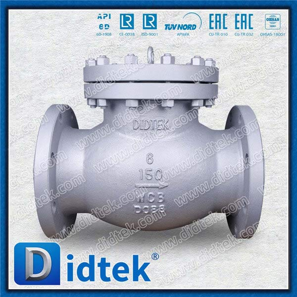 Cast Steel 6inch 150lb Lift Check Valve