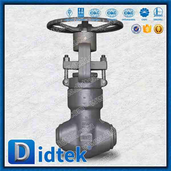 แรงดันสูง F22 วัสดุตัดแต่ง STL BW Full Ends Globe Valve