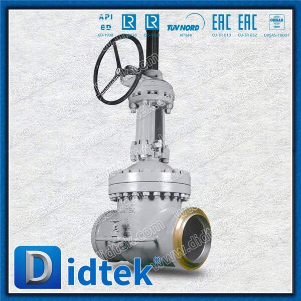 ไอน้ำ bw 18 '' วาล์วประตู Wcb พร้อมบายพาส