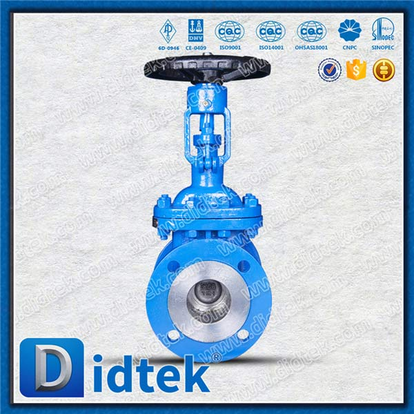 Din Gate Valve-DN65, WCB, ล้อมือ, หน้าแปลน