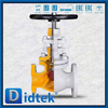ลูกโลกวาล์วเหล็กกล้าคาร์บอนก้านเพิ่มขึ้น 2 นิ้วพร้อม Handwheel