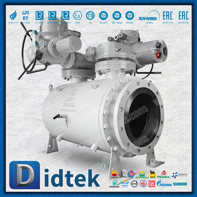Didtek DBB บอลวาล์วควบคุมไฟฟ้า