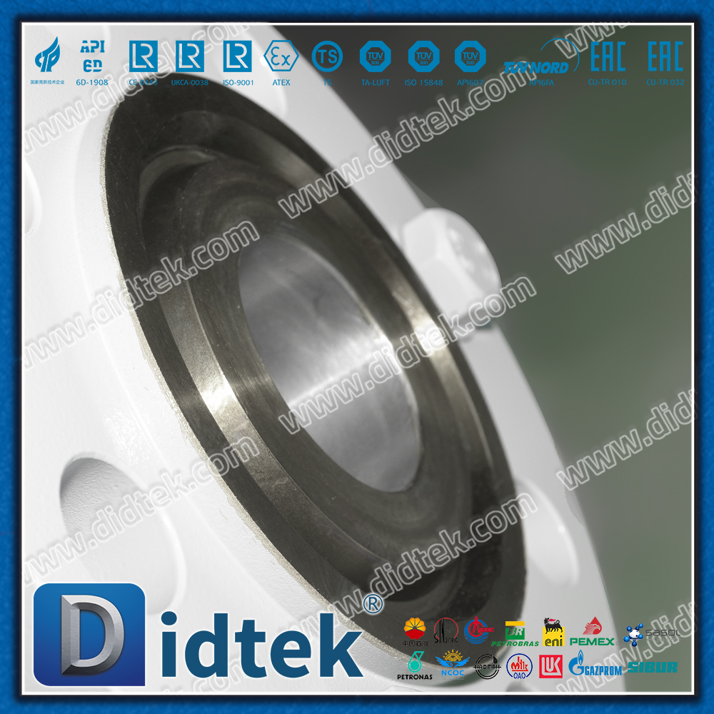 RTJ 2500LB แรงดันสูง PEEK ซีลบอลวาล์ว Trunnion เหล็กหลอม