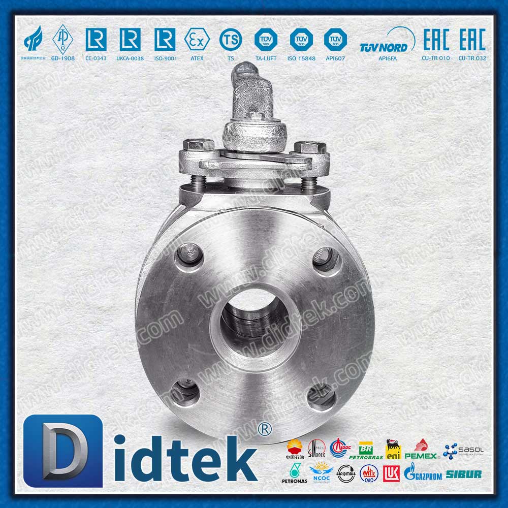 บอลวาล์วลอยที่นั่ง PTFE ลดขนาด JIS 5K
