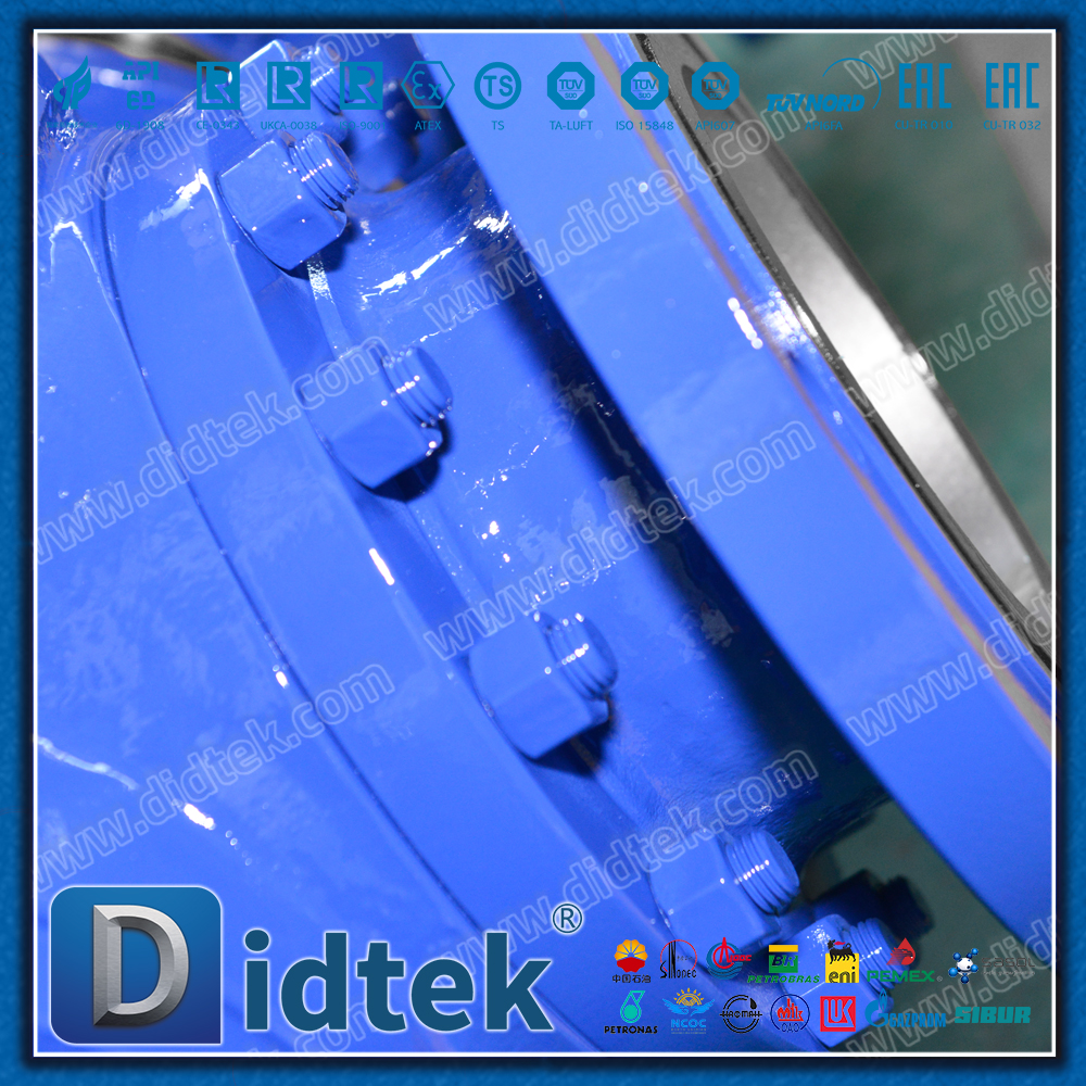 Didtek WCB บอลวาล์วสามทางอินเทอร์เฟซ L-type Full Bore