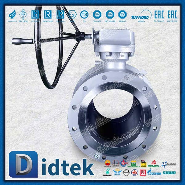 12 '' WCB Fire Safe Body Trunnion Ball Valve