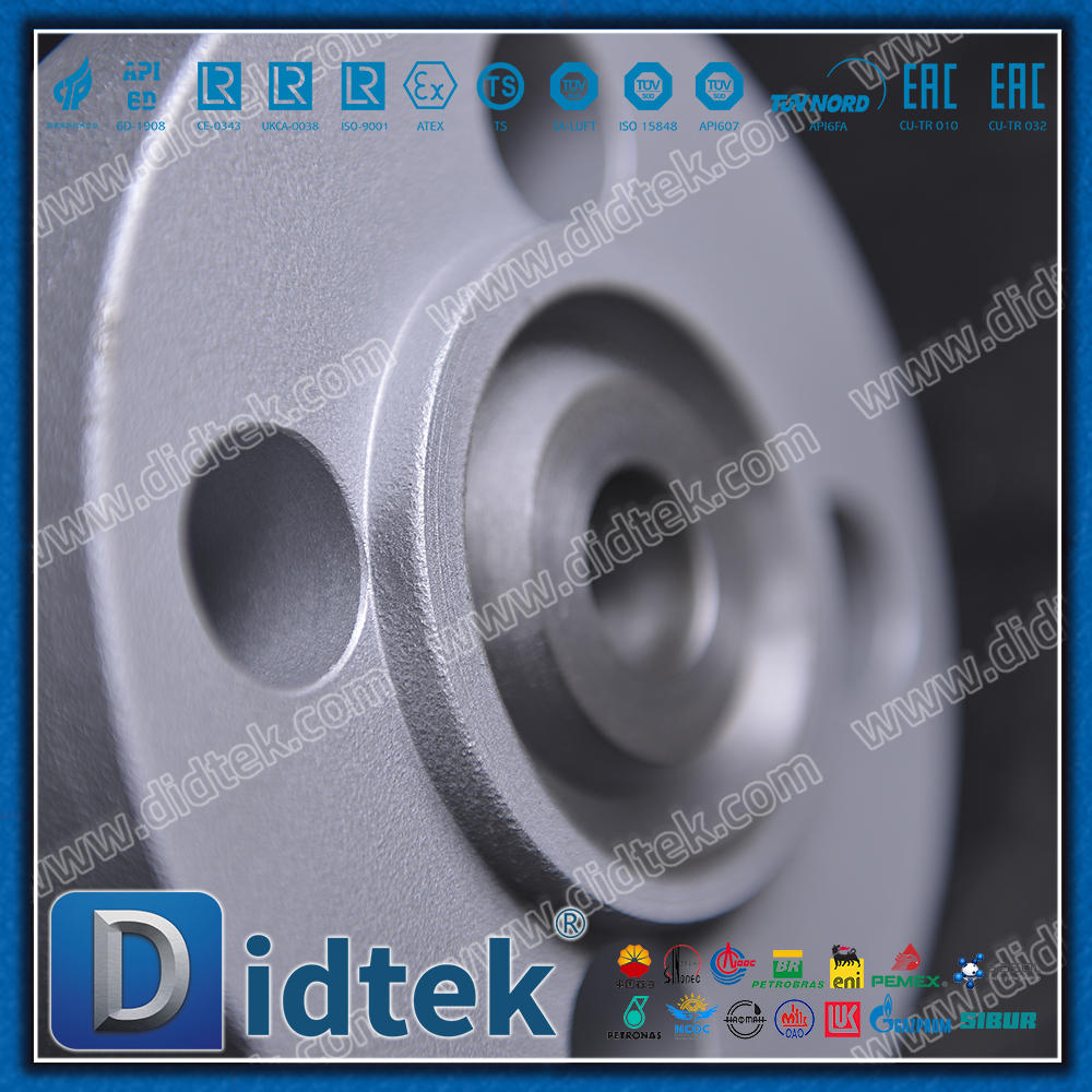 API6D A105 RTJ 1500LB บอลวาล์วลอยด้านข้างแรงดันสูง