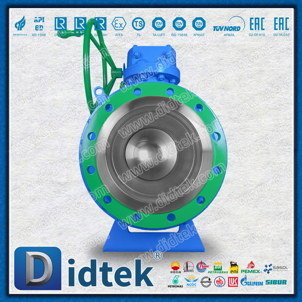 บอลวาล์ว Trunnion แบบเต็ม LF2 LF2 สำหรับอุตสาหกรรมแรงดันสูง 