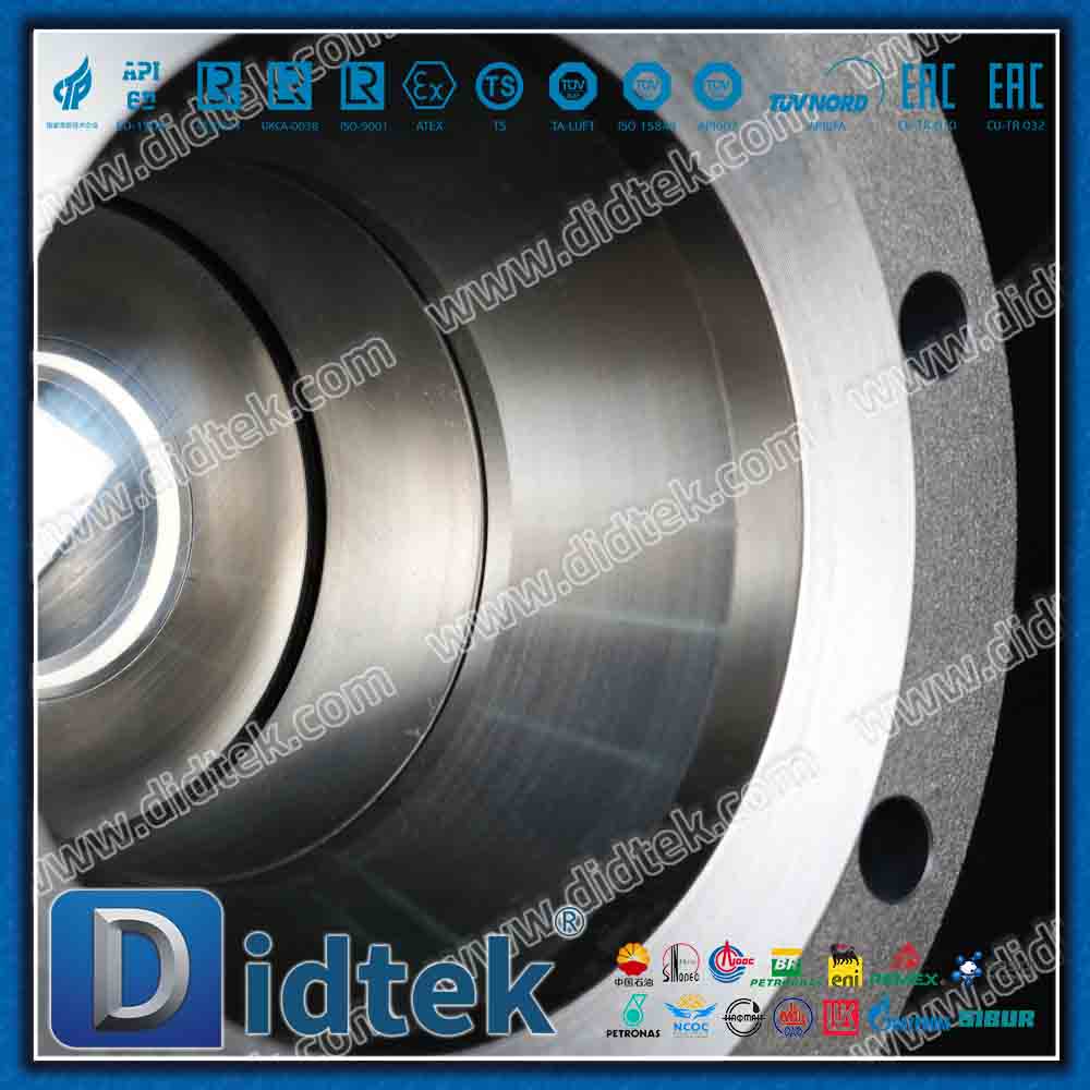 โลหะผสม 625 รอยซ้อนทับ LF2 Trunnion บอลวาล์ว