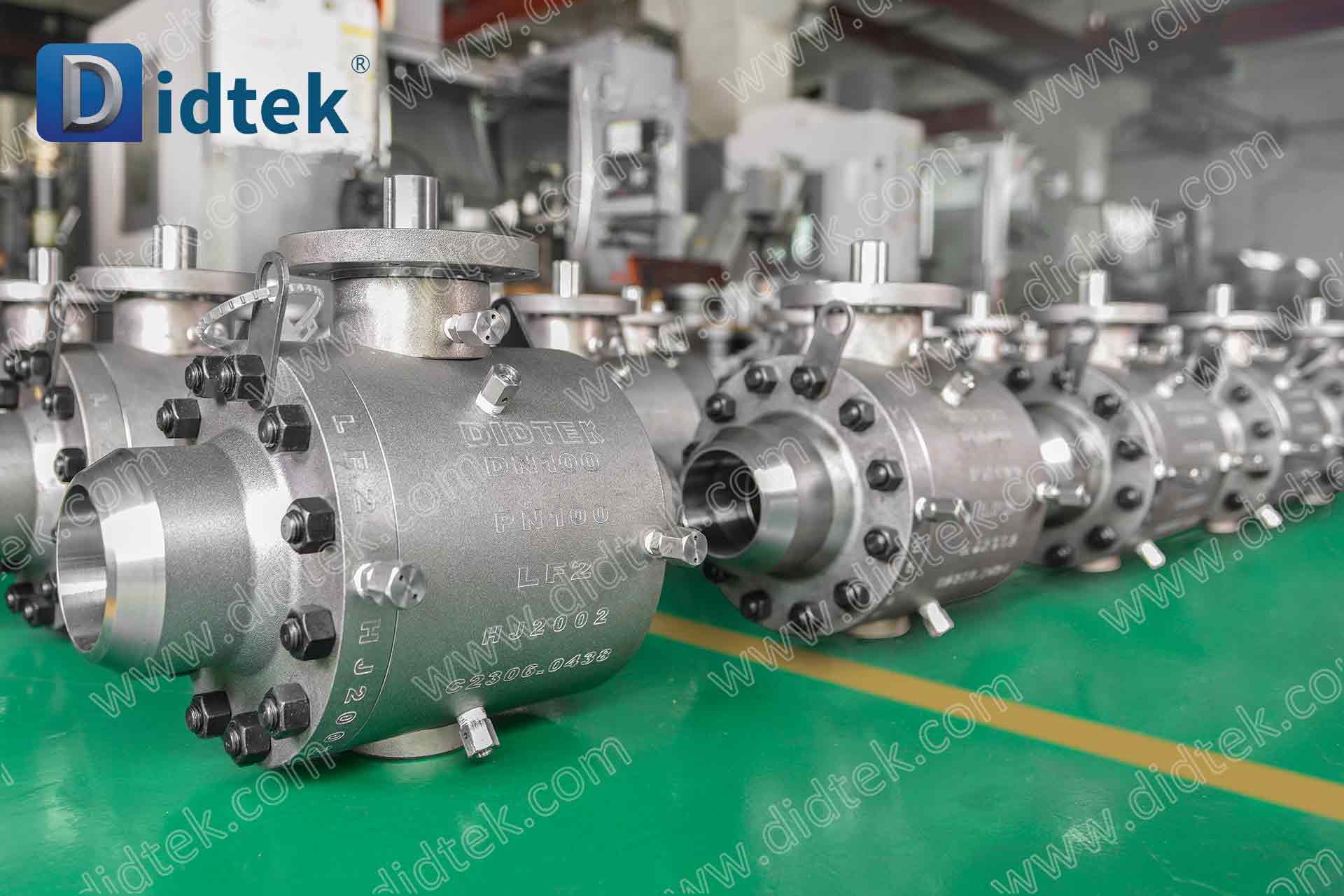 Didtek LF2 บอลวาล์วรองแหนบเชื่อมชนทนอุณหภูมิต่ำ