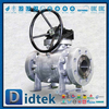 4 ใน A105 RTJ Gear ดำเนินการ Trunnion Valve Ball Valve