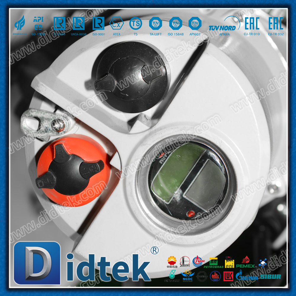 Didtek DBB บอลวาล์วควบคุมไฟฟ้า