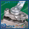 บอลวาล์วลอยที่นั่ง PTFE ลดขนาด JIS 5K