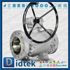 Worm Gear 600LB บอลวาล์วเหล็กหลอม