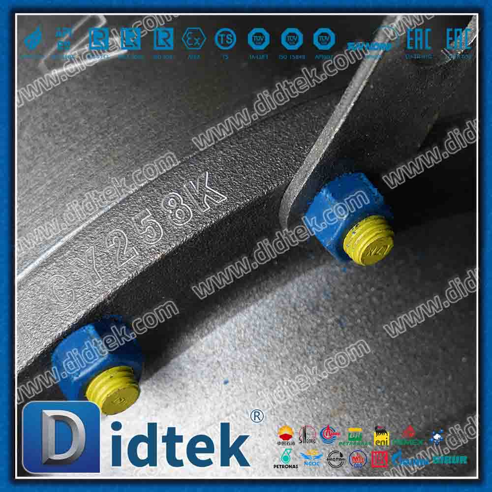 โลหะผสม 625 รอยซ้อนทับ LF2 Trunnion บอลวาล์ว