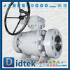 F51 ตัดโลหะเป็นโลหะ F60 Trunnion บอลวาล์วซีลแข็ง