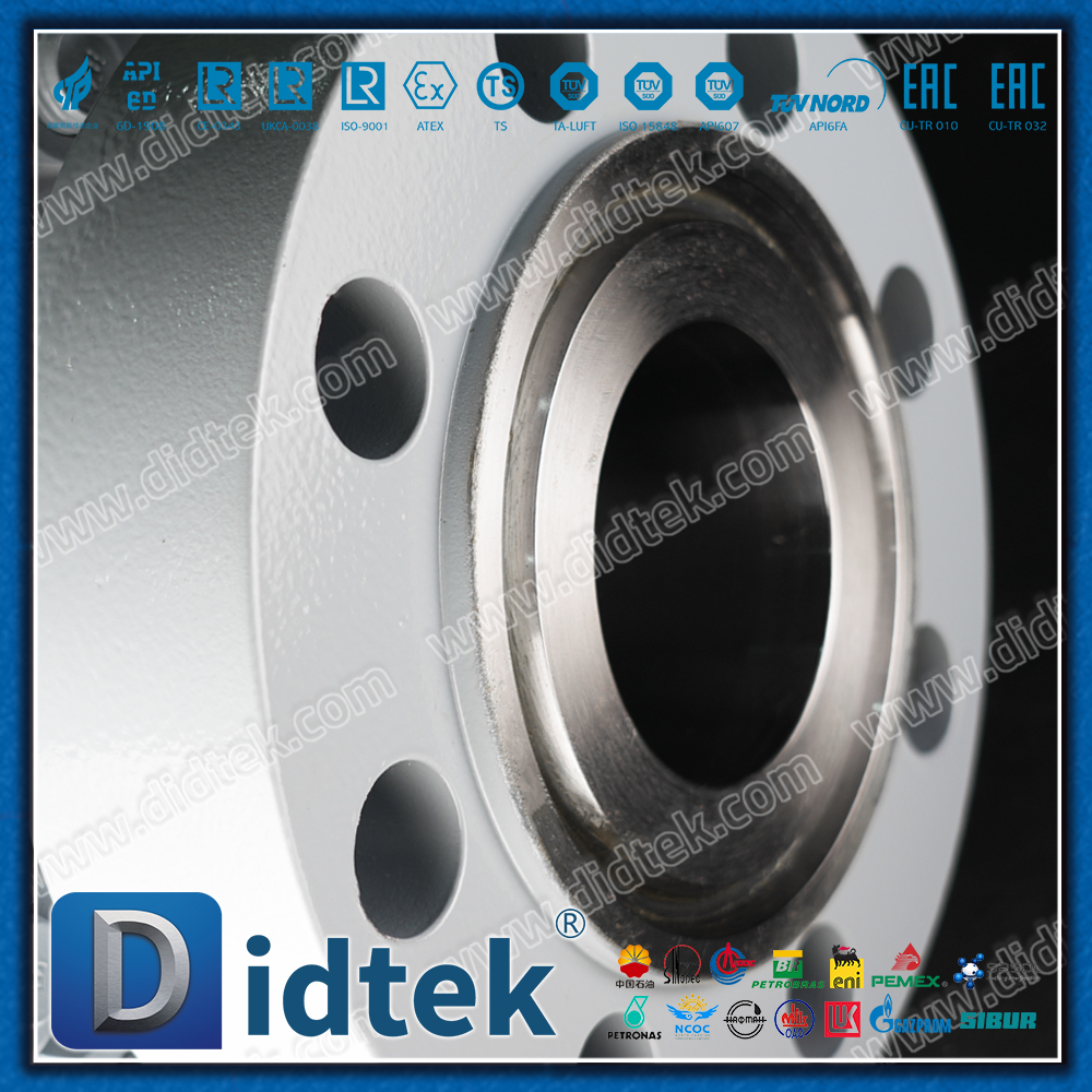 Didtek 4130 Flange FC แอคชูเอเตอร์แบบนิวแมติกเดี่ยว API6A บอลวาล์วเหล็กหลอม