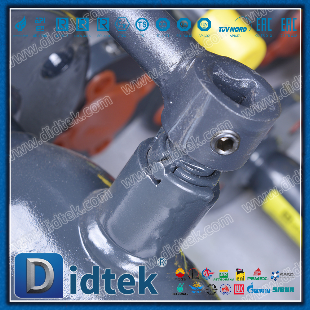 SS304 สแตนเลส PTFE ซีลอ่อน ST37.8 บอลวาล์วเชื่อมเต็ม