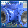 Didtek WCB บอลวาล์วสามทางอินเทอร์เฟซ L-type Full Bore